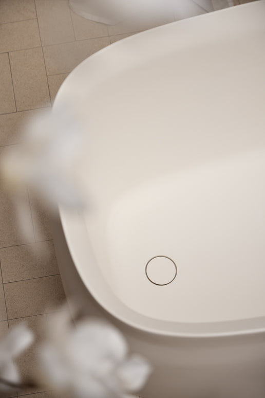 Cadă freestanding din compozit Duna Ofuro Alb