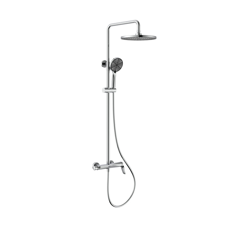 Set duș din alamă cu cioc de cadă integrat – Design premium