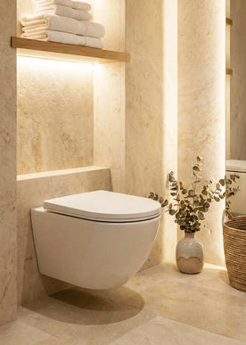 Vas WC Suspendat Rimless - White Glossy