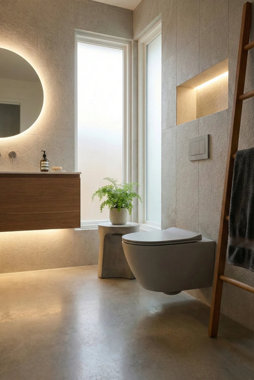 Vas WC Suspendat Rimless – Light Grey Matt