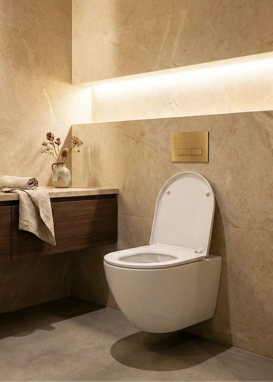 Vas WC Suspendat Luxury Rimless - Alb Mat