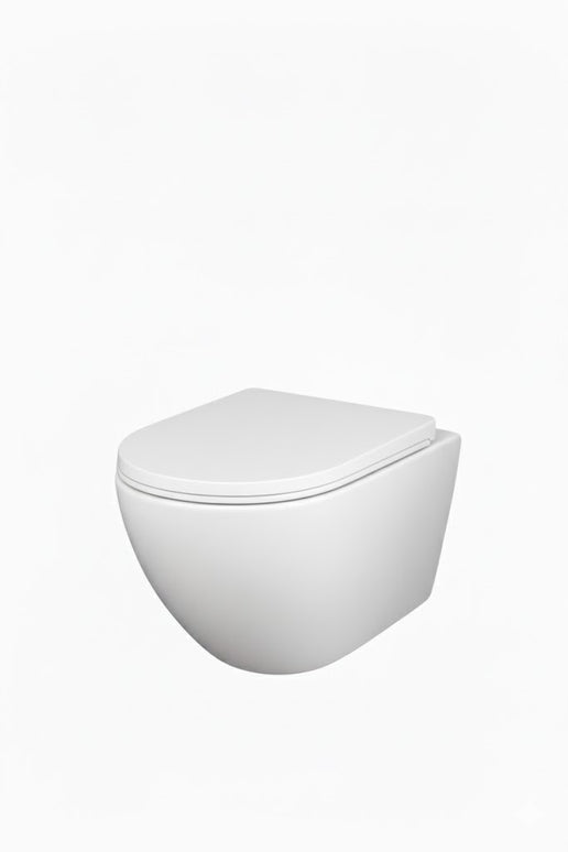 Vas WC Suspendat Luxury Alb  Mat