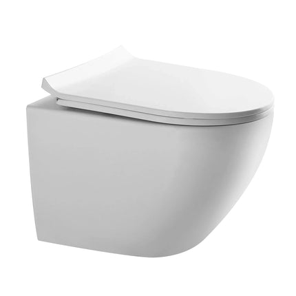 Vas WC Suspendat Luxury Rimless - Alb Mat