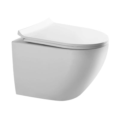 Vas WC Suspendat Luxury Rimless - Alb Mat