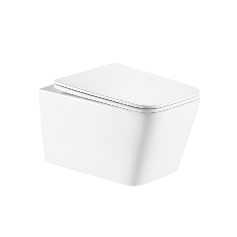 Vas WC Suspendat Rimless – Alb Lucios