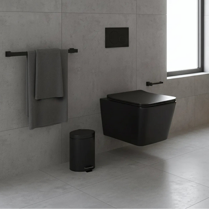 Vas Wc suspendat Prisma - Black Mat, Rimless
