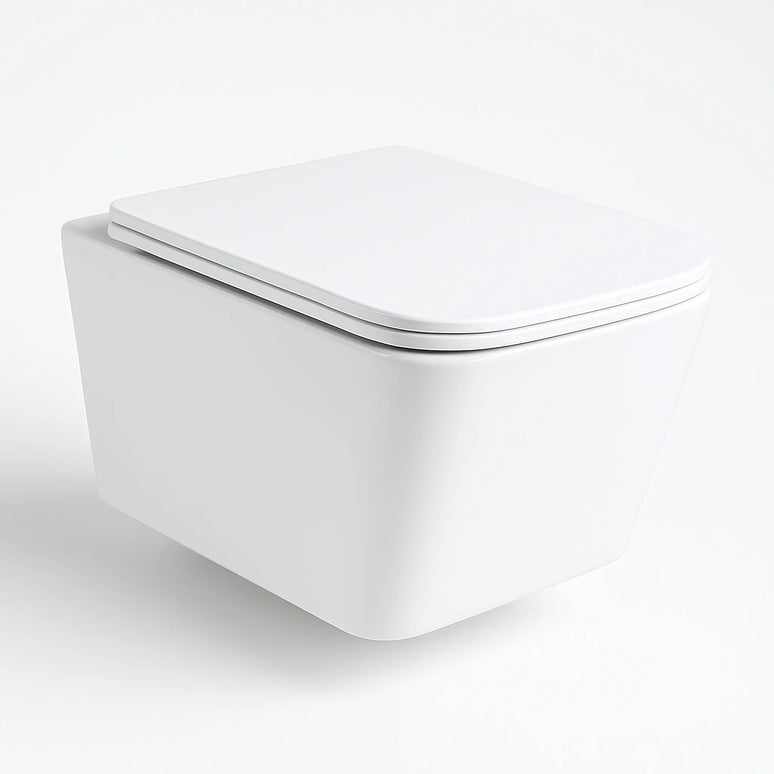 Vas WC Suspendat Rimless - Elegant White