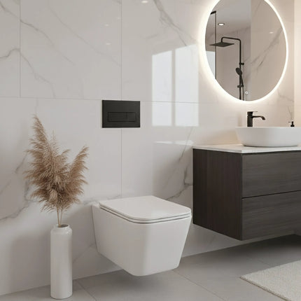 Vas WC Suspendat Rimless - Elegant White