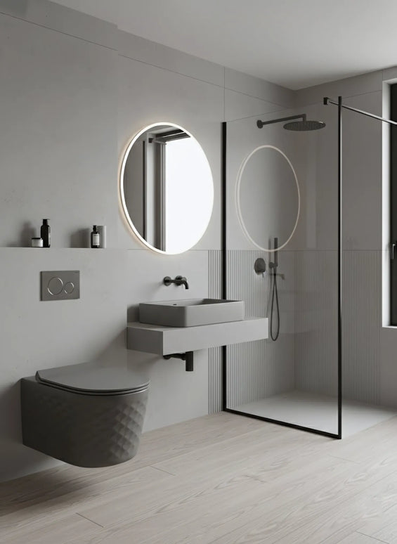 Vas WC Premium Grey Matt 3D