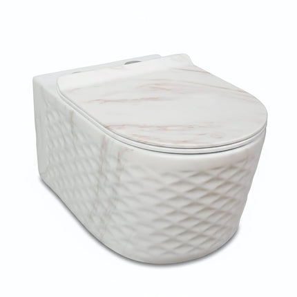 Vas WC Modern Diamond 3D Rimless