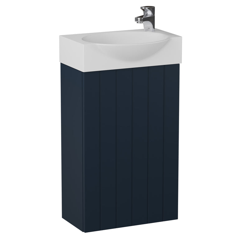 Mobilier de baie suspendat Dia, Navy Blue