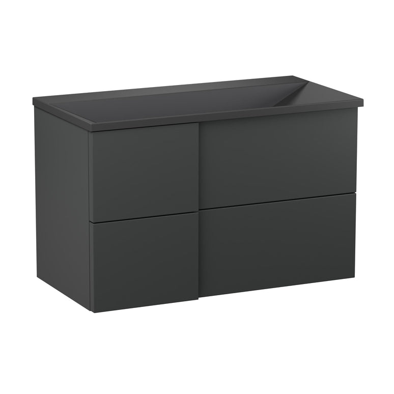 Mobilier de baie suspendat Edge 90 , Anthracite