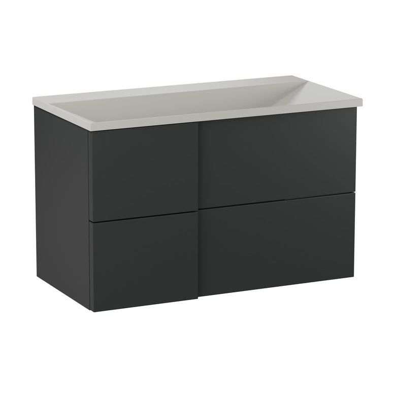 Mobilier de baie suspendat Edge 90 , Anthracite