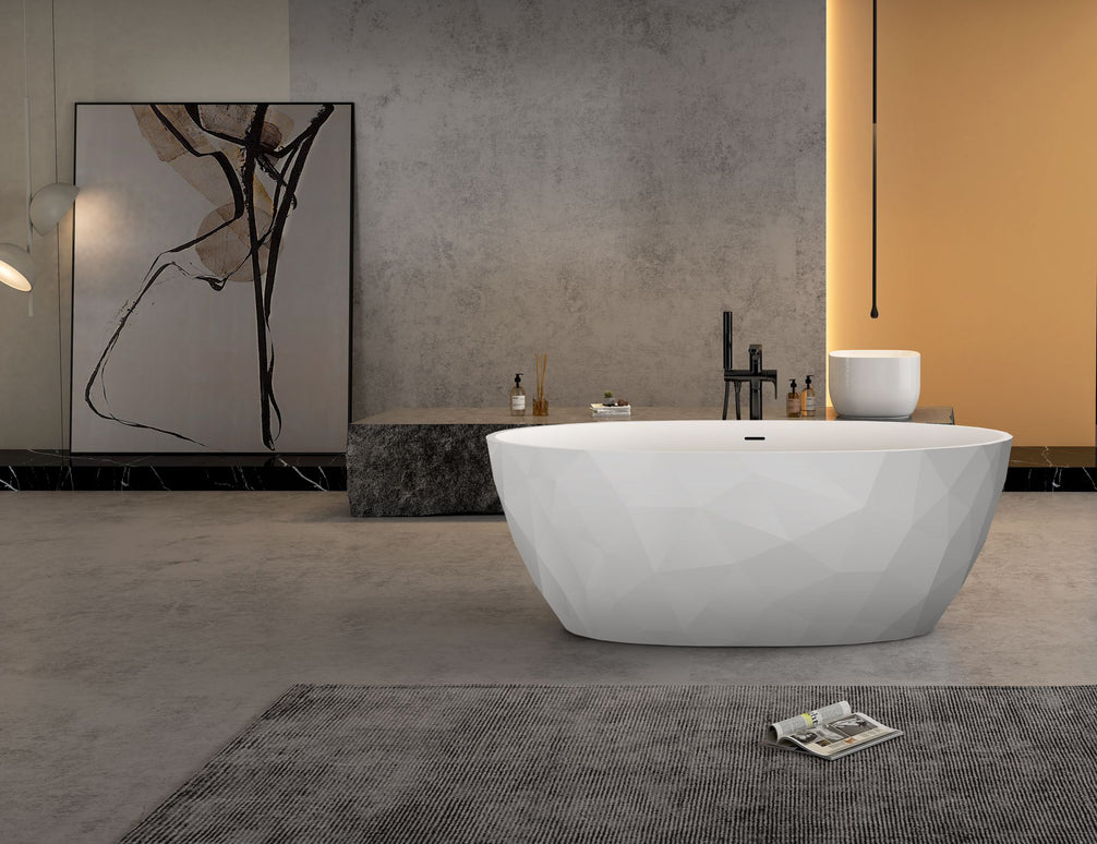Cada din acril freestanding Iolanda JL6815 www.olivy.ro