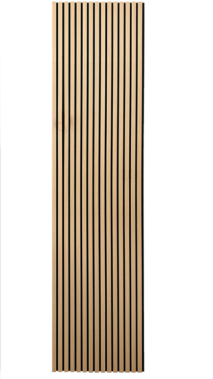 Panou Riflaj decorativ MDF Oak 001 – Stejar natural 2700x605x18mm