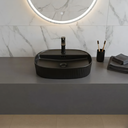 Lavoar ceramic negru mat A753-CBK-M – design modern