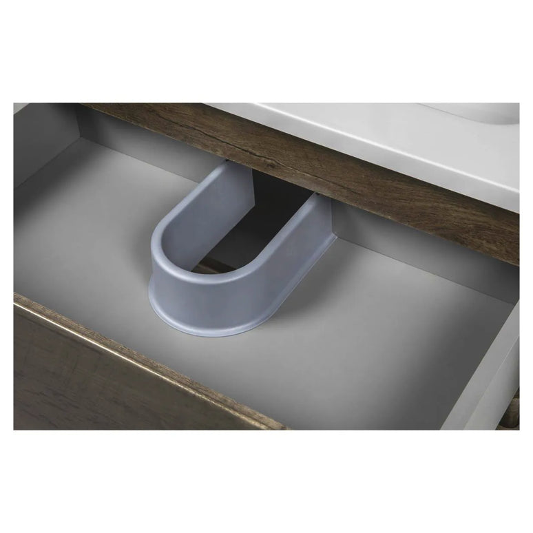 Mobilier de baie pe pardoseală Accent castan