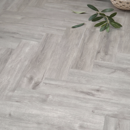 Parchet SPC Herringbone Amber Oak 220 – 625x127x6,5 mm