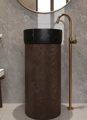 Lavoar Freestanding Premium din Lemn Masiv