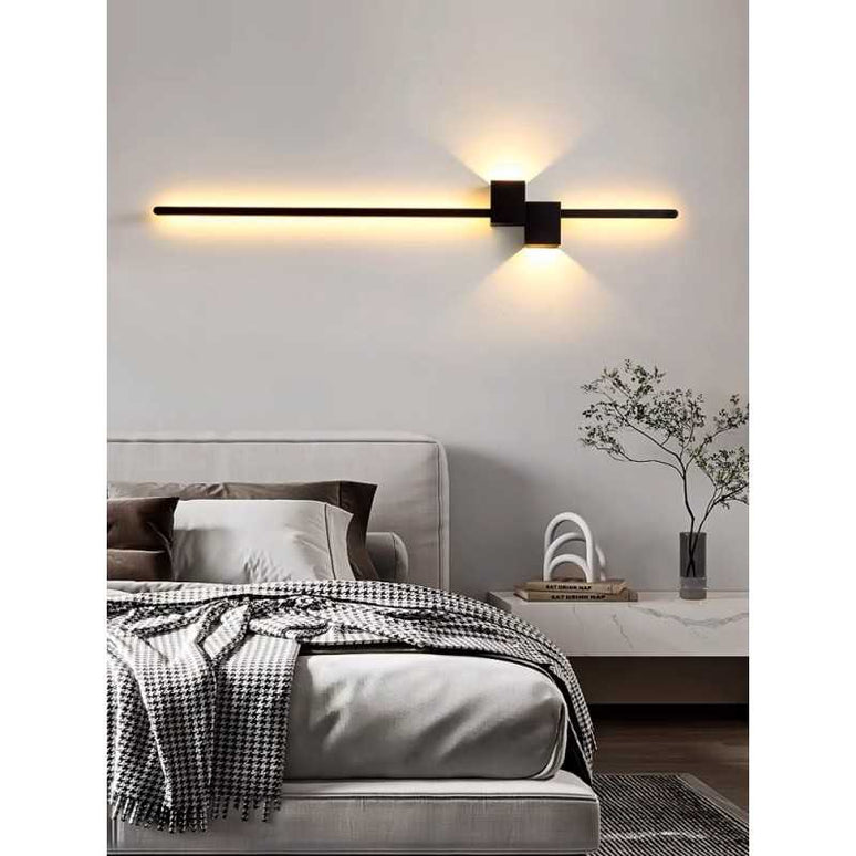 Aplica LED 80cm Bar Minimalist Negru  - 9110/800 BK LMX