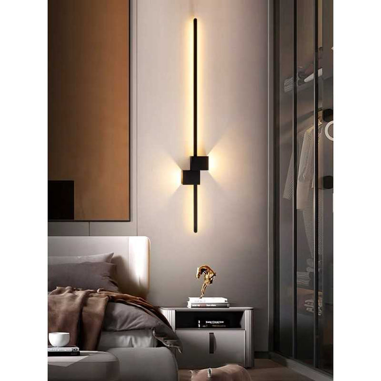 Aplica LED 80cm Bar Minimalist Negru  - 9110/800 BK LMX