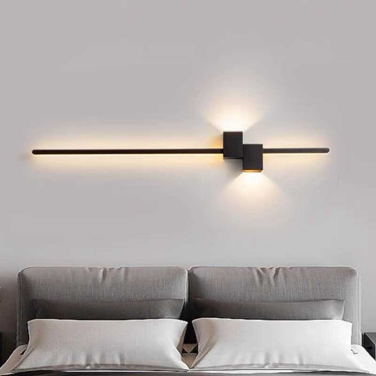 Aplica LED 80cm Bar Minimalist Negru  - 9110/800 BK LMX