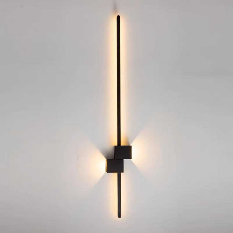 Aplica LED 80cm Bar Minimalist Negru  - 9110/800 BK LMX