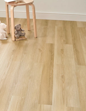 Parchet SPC Ash White 110 – 1220x183x6,5 mm