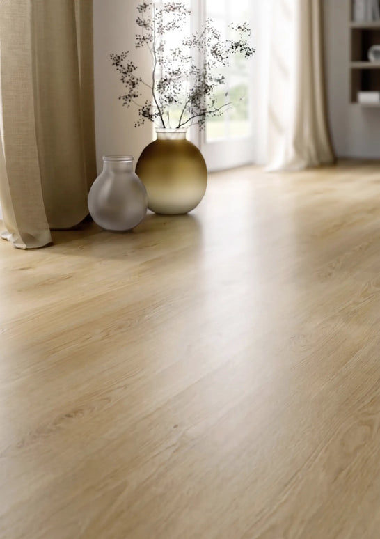 Parchet SPC Ash White 110 – 1220x183x6,5 mm