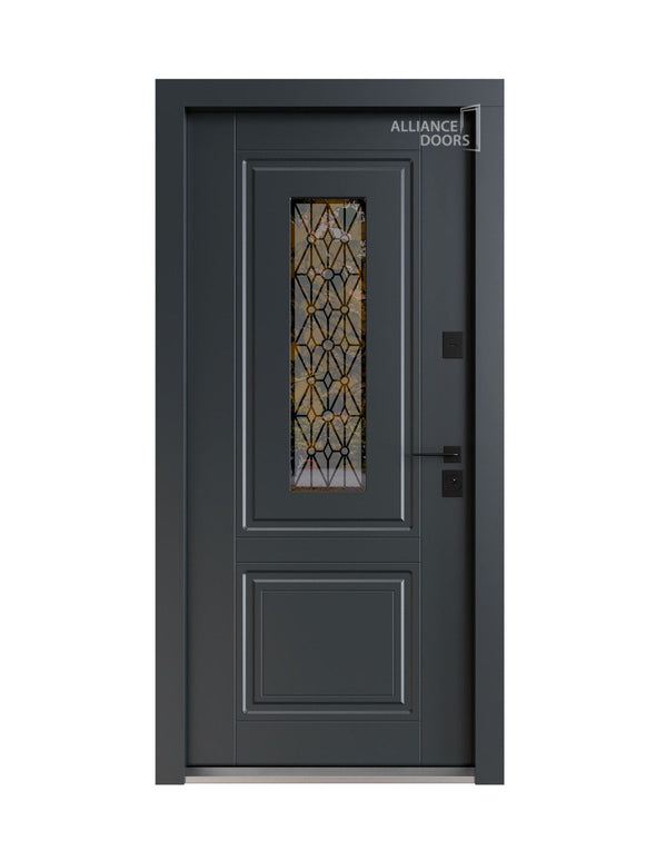Ușă intrare Atena Thermo ArWood (Alb Interior)