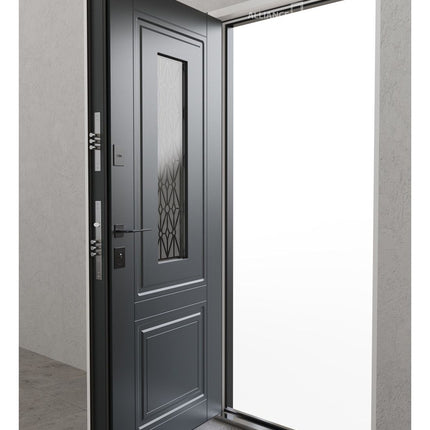 Ușă intrare Atena Thermo ArWood (Alb Interior)