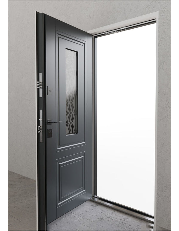 Ușă intrare Atena Thermo ArWood (Alb Interior)