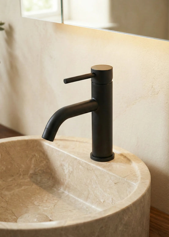 Baterie lavoar – Model Aris – Negru mat