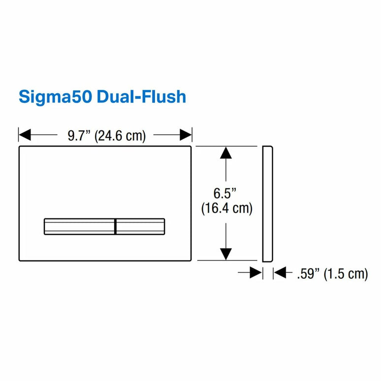 CLAPETA SIGMA50, culoare: NEGRU