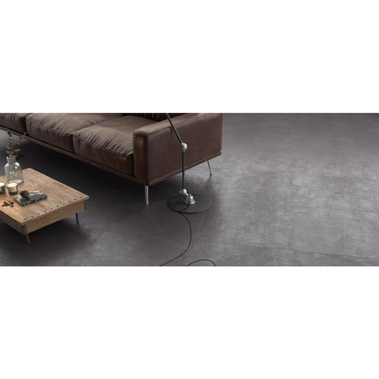 Gresie portelanata CONCRETE ANTRACIT MAT  60 x 120 cm