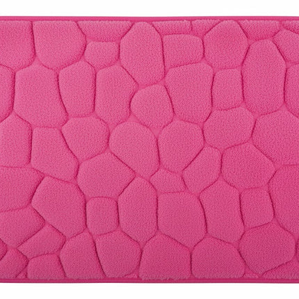 Covoras baie, SANITARY, Microfibra, 45x70 cm, Fucsia , Dreptunghiular
