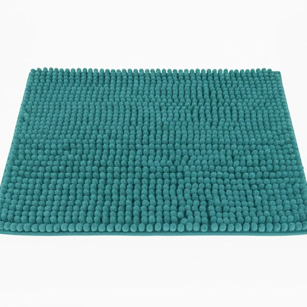 Covoras baie, SANITARY, Microfibra, 45x70 cm, turcoaz ocean, Dreptunghiular