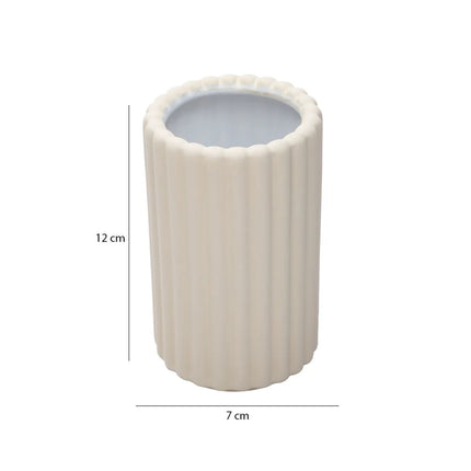 Set 3 piese accesorii de baie crem