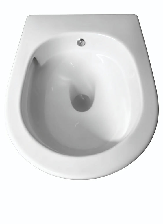 Vas WC Suspendat Rimless cu Funcție de Bideu White Glossy