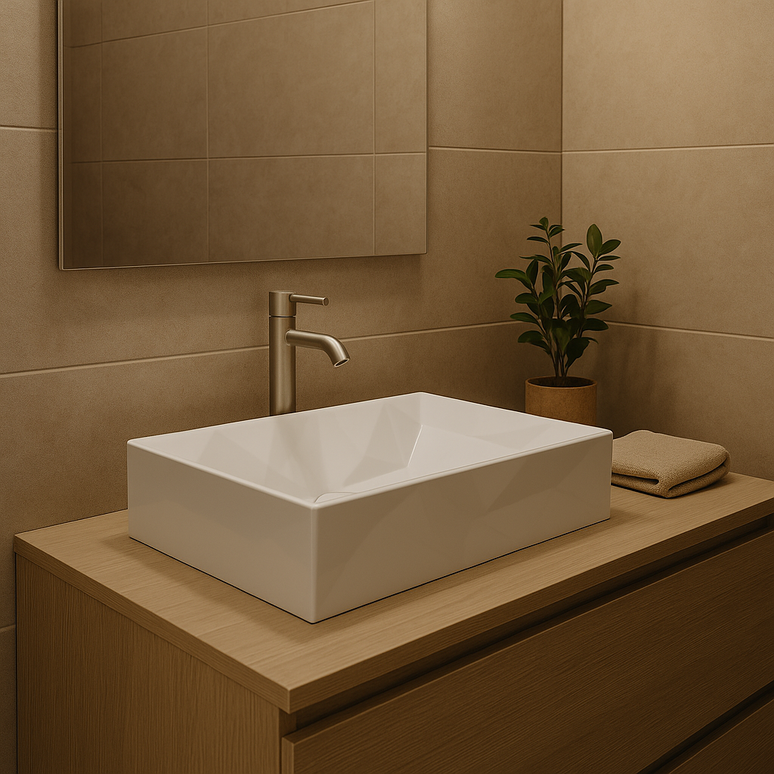 Lavoar Ceramic Modern Rectangular A526