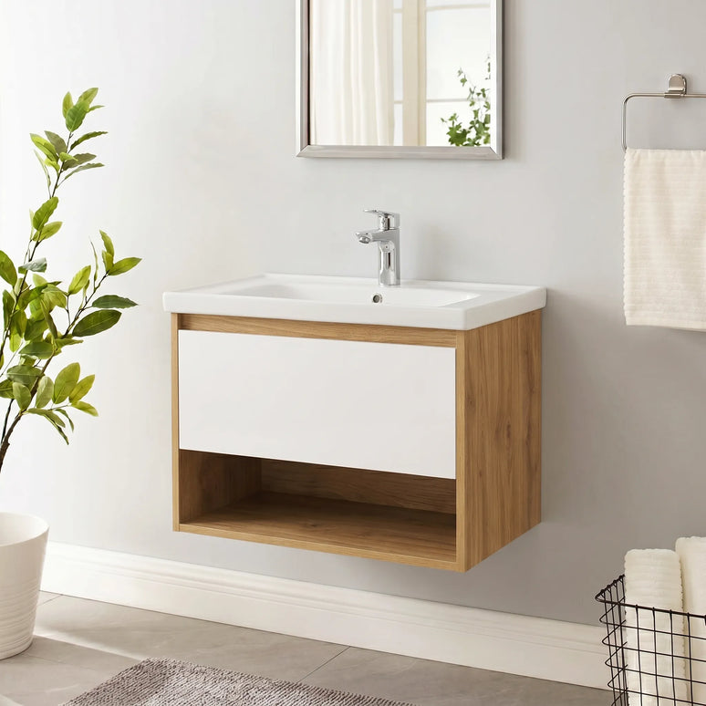 Mobilier de baie suspendat Edda, Seville