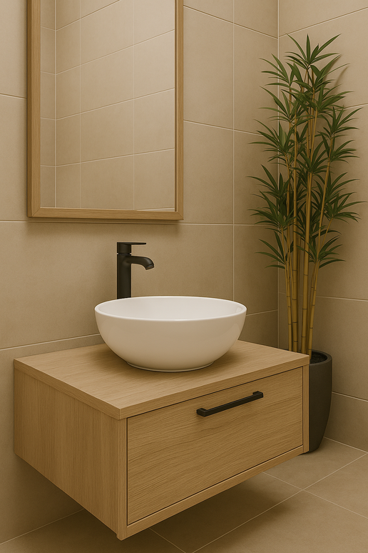 Lavoar Ceramic Zen Alb lucios - A025