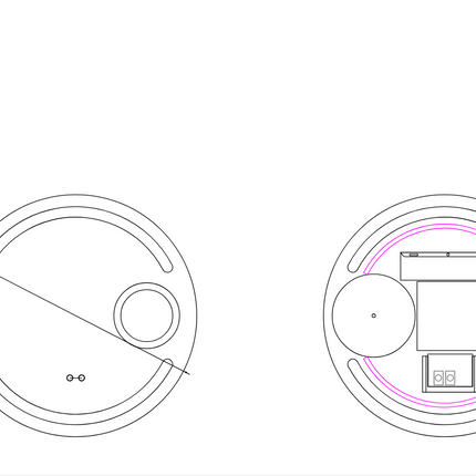 Oglindă baie LED ⌀70 cm rotundă cu lupă cosmetică, 3 nuanțe de lumină, anti-aburire și touch control J-13