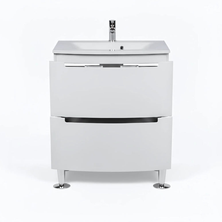 Set baie Headway – mască pe pardoseală cu lavoar ceramic