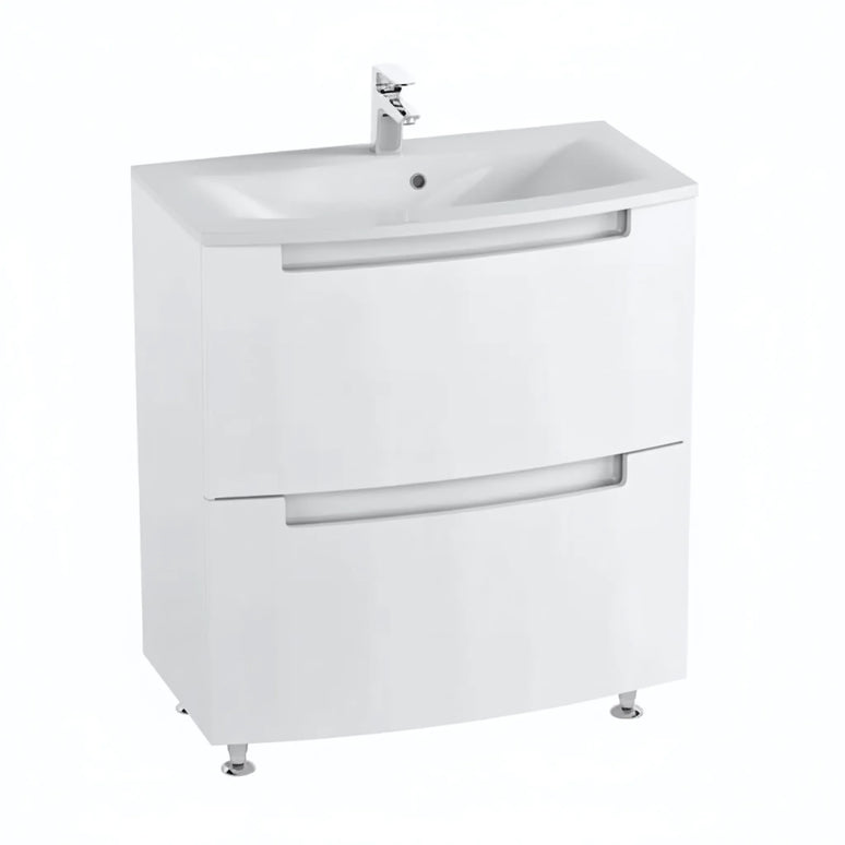 Set baie Headway – mască pe pardoseală cu lavoar ceramic