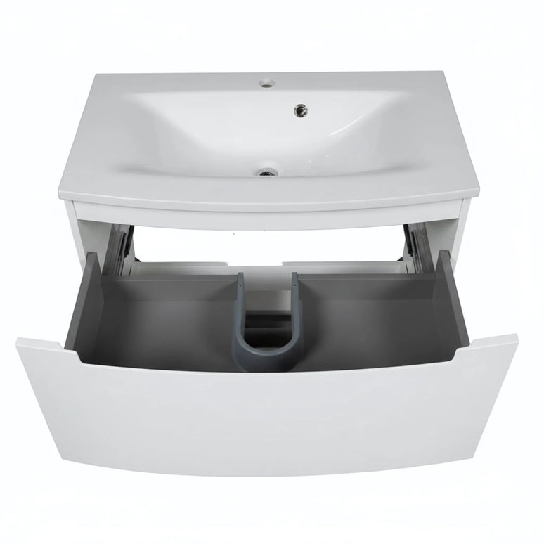 Set baie Headway – mască pe pardoseală cu lavoar ceramic