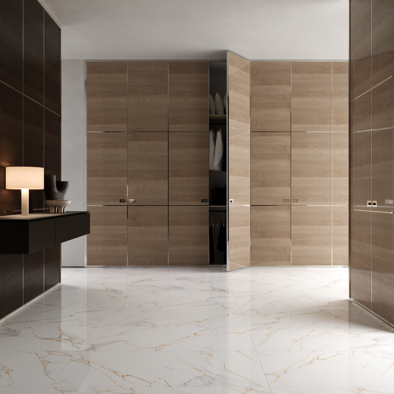GRESIE ICE GOLD WHITE 60X120