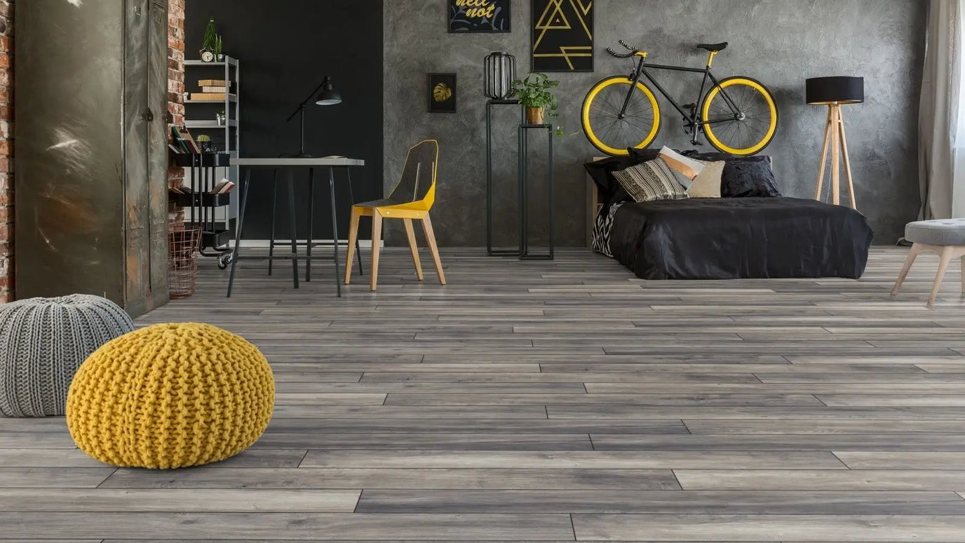 Parchet laminat Stejar Harbour Gri Amazone 3572 10/33, Kronotex www.CasaDeco.ro