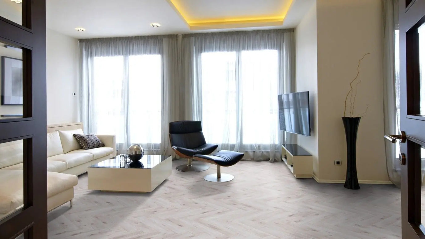 Parchet laminat Stejar Bordeaux Herringbone D3516 8/32, Kronotex www.CasaDeco.ro