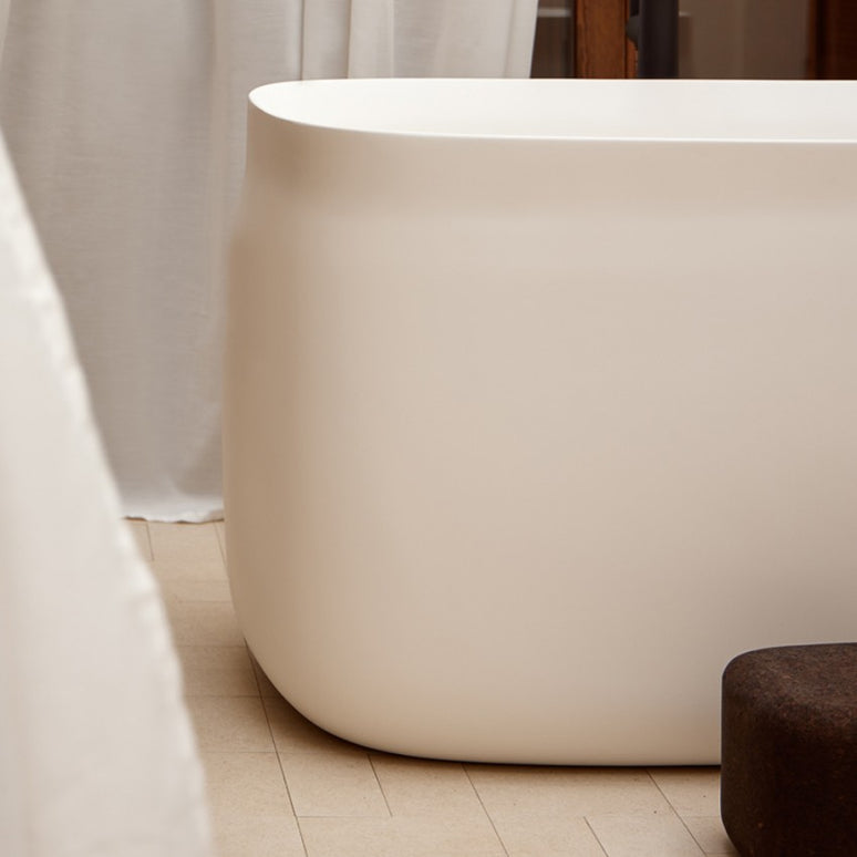 Cadă freestanding din compozit Duna Ofuro Alb